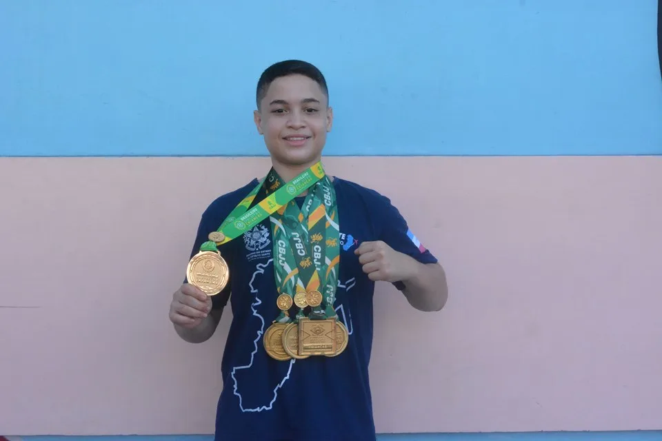 Capixaba Davi Camponez se sagra pentacampeão brasileiro de jiu-jitsu