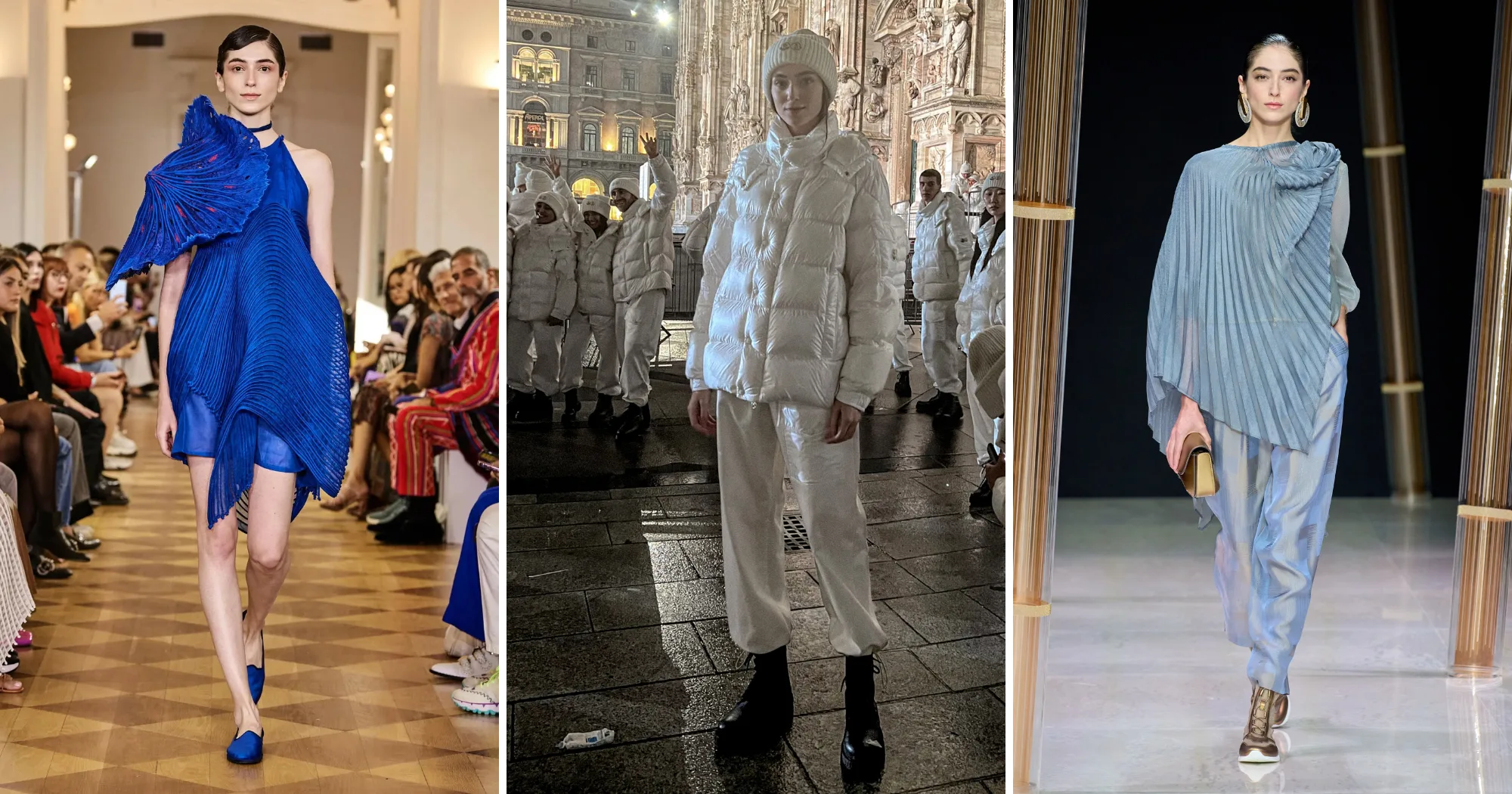 Modelo do ES desfila para marcas de luxo na fashion week de Milão