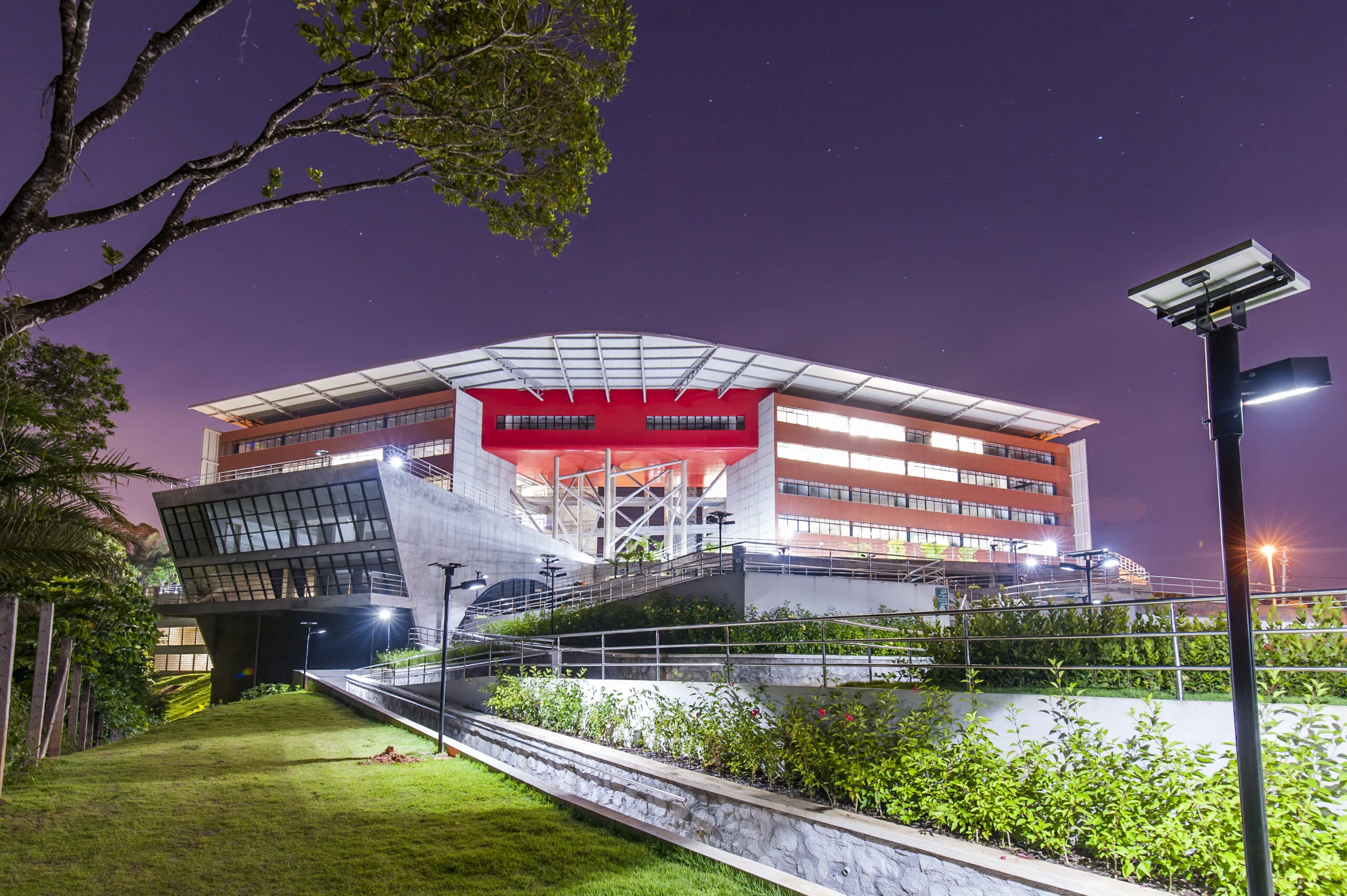 Parque tecnológico da empresa, na Bahia. Foto: divulgação Trackfy.