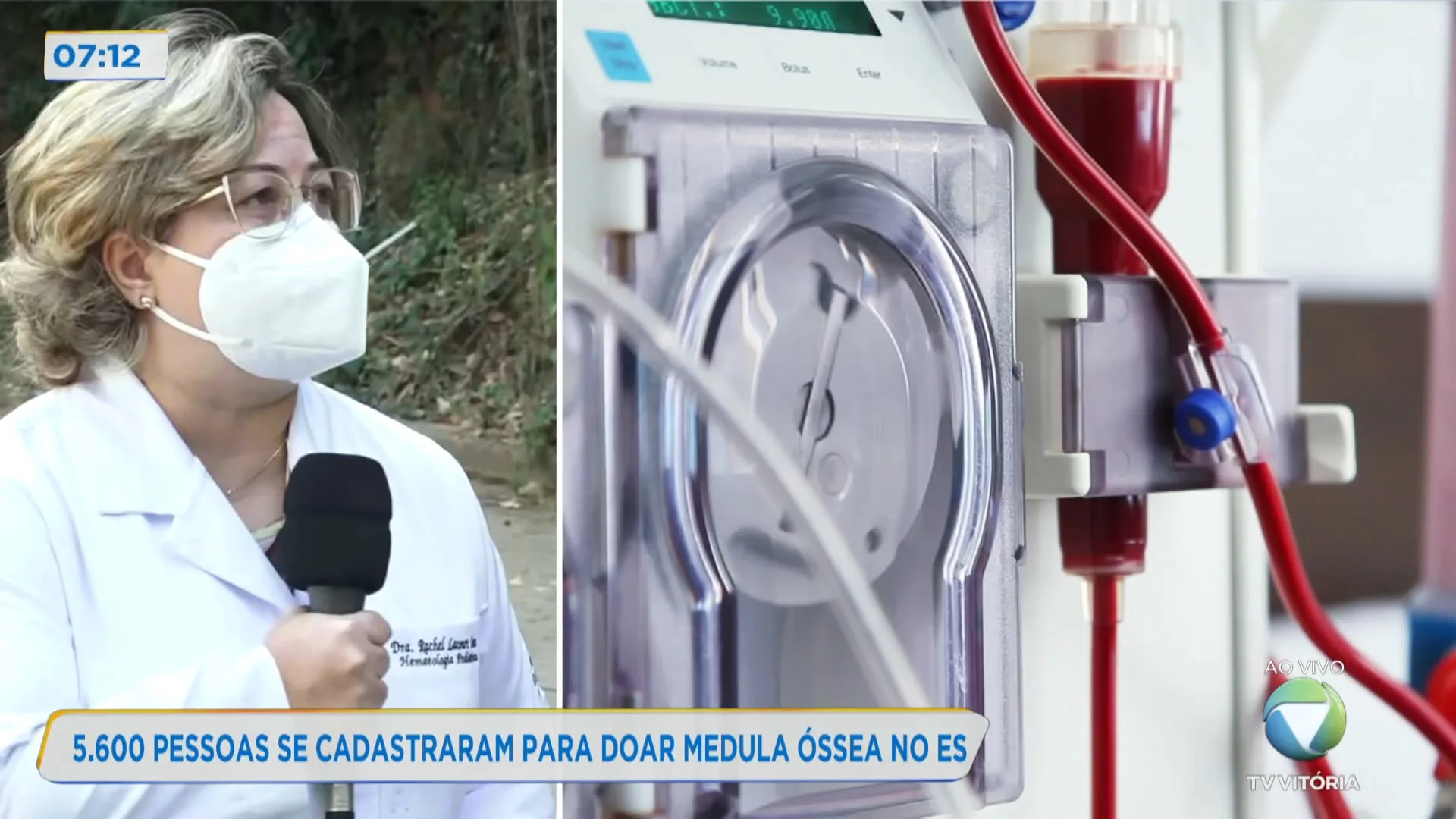 5.600 pessoas se cadastraram para serem doadoras de medula óssea no ES