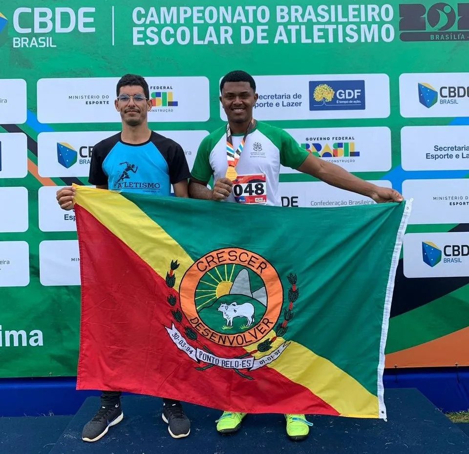 Aluno do ES é ouro no Brasileiro de Atletismo e vai para etapa mundial