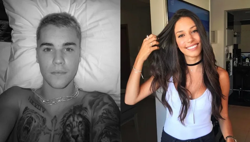 Mineira encanta Justin Bieber em noite Carioca