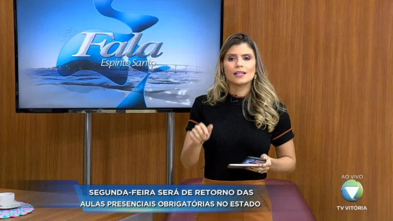 Segunda-feira será de retorno das aulas presenciais obrigatórias no estado