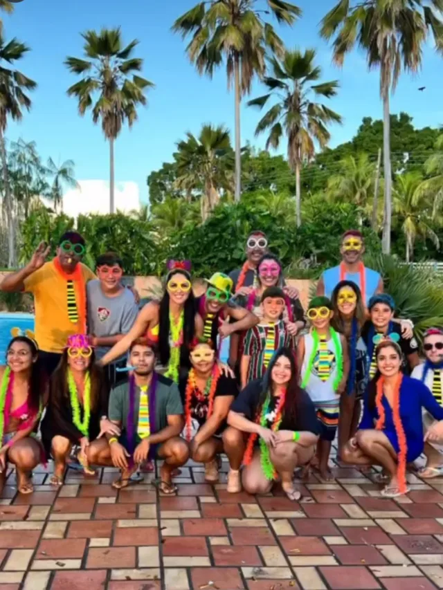 FOTOS | Que luxo! Família Camargo Buaiz curte carnaval na fazenda de Zezé