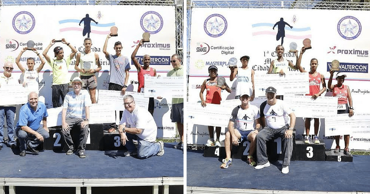 Capixaba e carioca vencem os 10km da Corrida Maçônica Cidade de Vitória