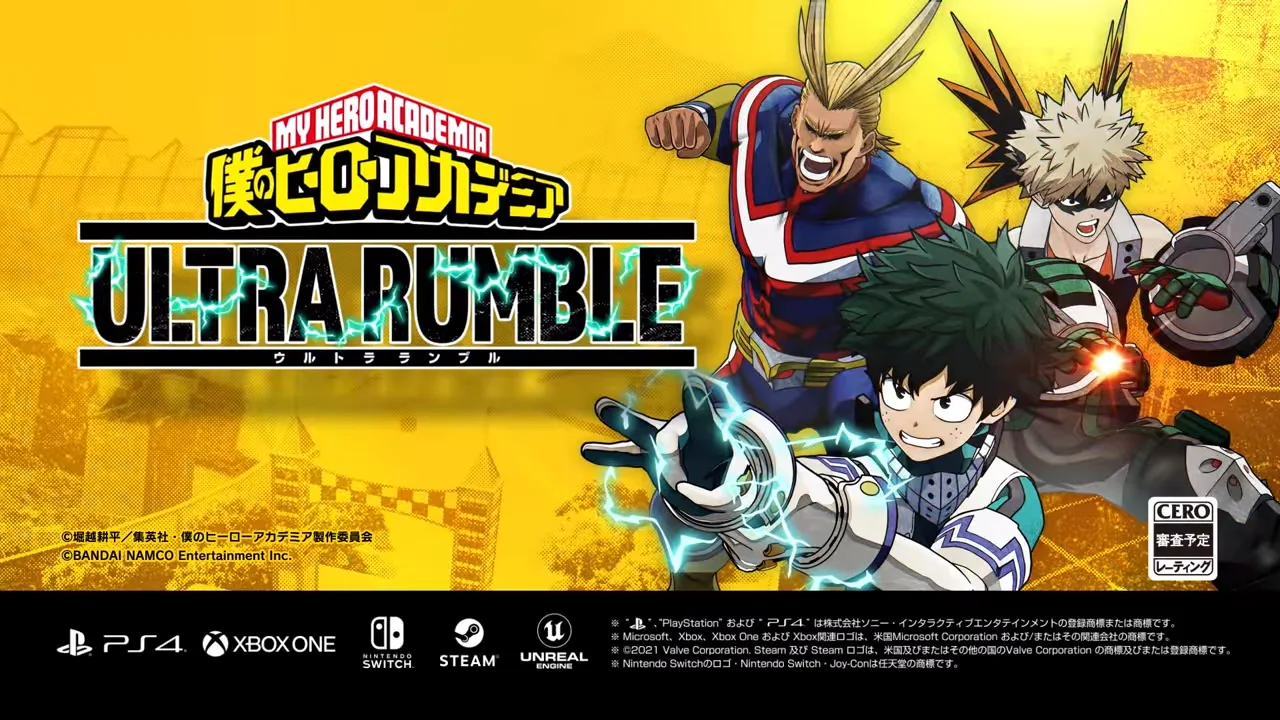 My Hero Academia: Ultra Rumble ganha primeiro trailer. Confira aqui