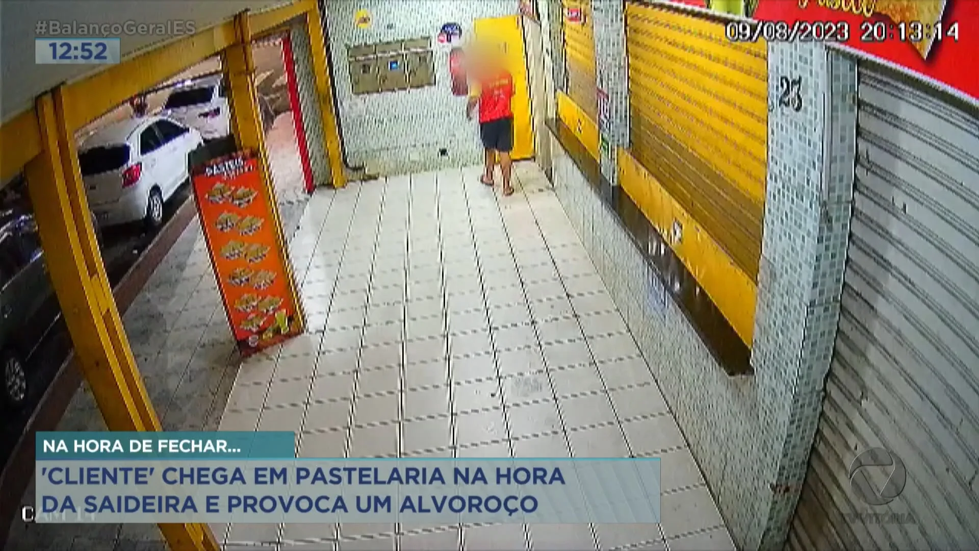 Pastelaria é assaltada em Guarapari