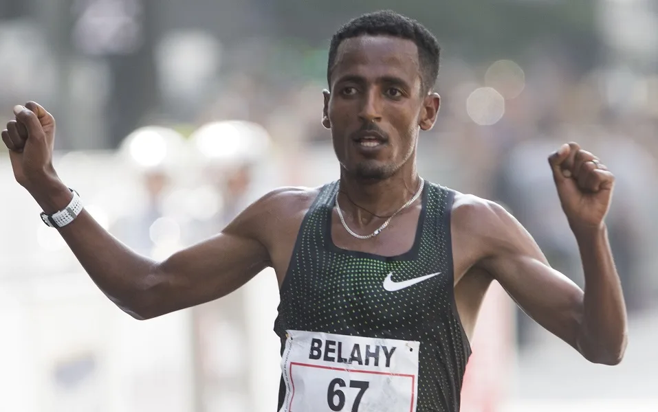 SP – ATLETISMO/SÃO SILVESTRE/MASCULINA – ESPORTES – O etíope Belay Bezabh vence a prova masculina da 94ª edição da São Silvestre, na Avenida Paulista, em São Paulo, na manhã desta segunda-feira (31). 31/12/2018 – Foto: MISTER SHADOW/ASI/ESTADÃO CONTEÚDO