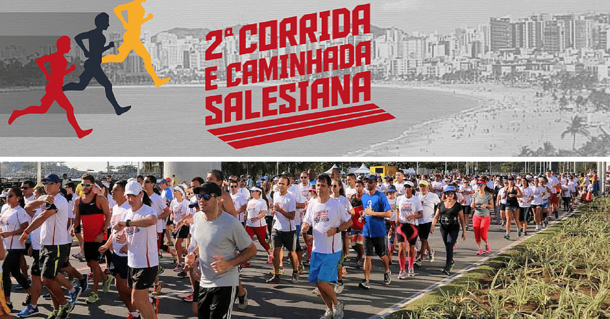 Inscrições abertas para a 2ª edição da Corrida e Caminhada Salesiana