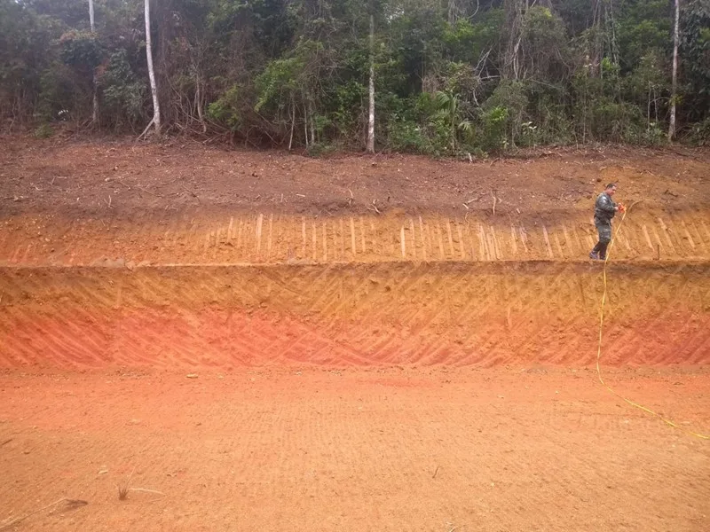 Fiscalização constata 4,5 mil m² de degradações ambientais em área preservada no interior do ES