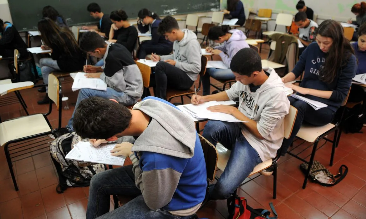 Estudantes brasilienses concluem simulado do Enem Colégio Setor Oeste, Asa Sul, Brasília, DF, Brasil 7/7/2016 Foto: Gabriel Jabur/Agência Brasília.