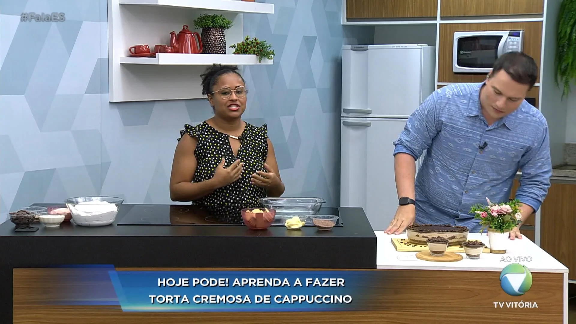 Espaço Gourmet: Torta cremosa de cappuccino