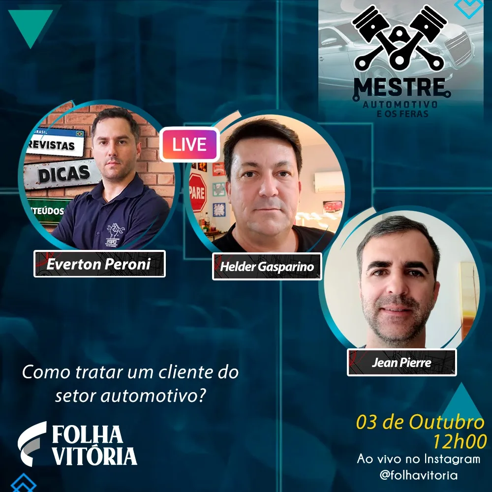 Live do Folha: dicas sobre como tratar um cliente do setor automotivo