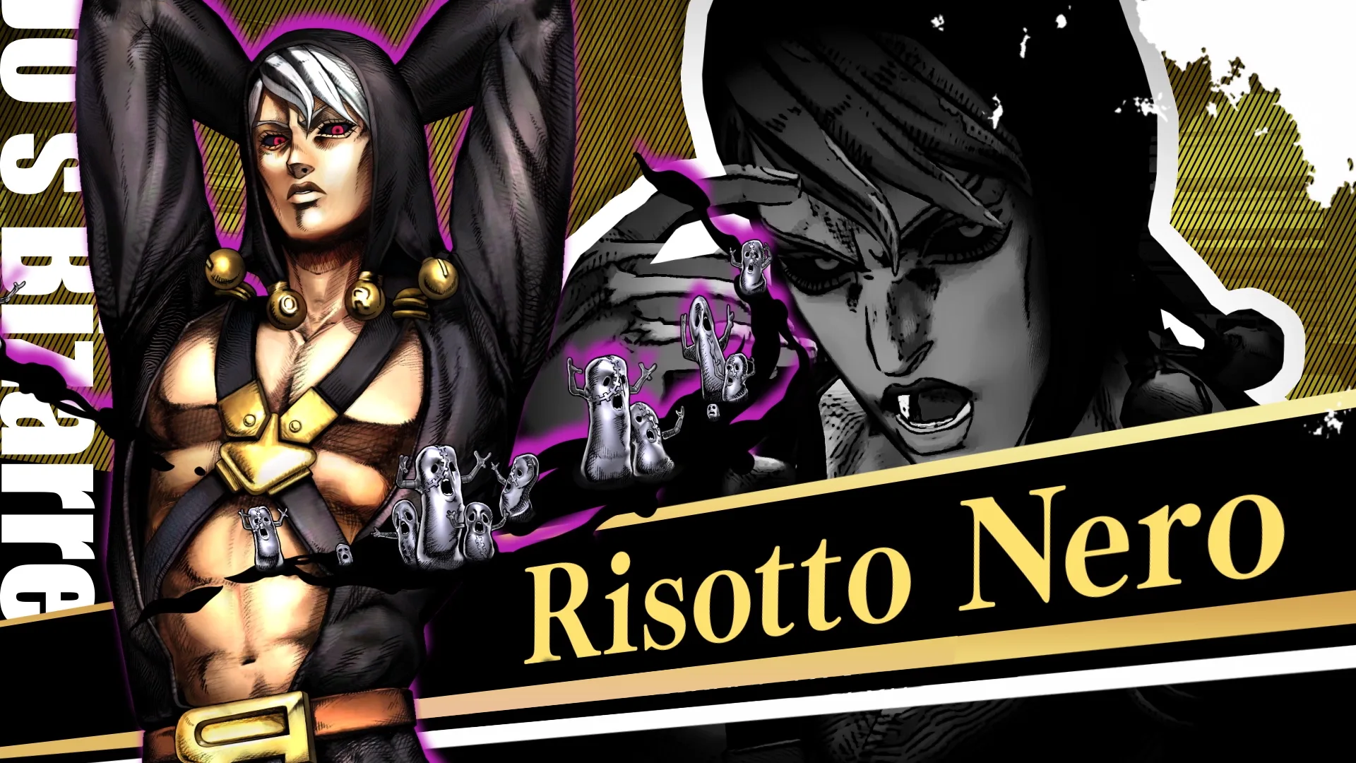 Risotto Nero chega em Jojo's Bizarre Adventure: All-Star Battle R