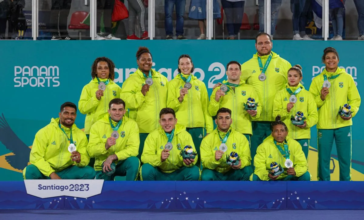 Judô brasileiro se despede do Chile com recorde de ouros e medalhas