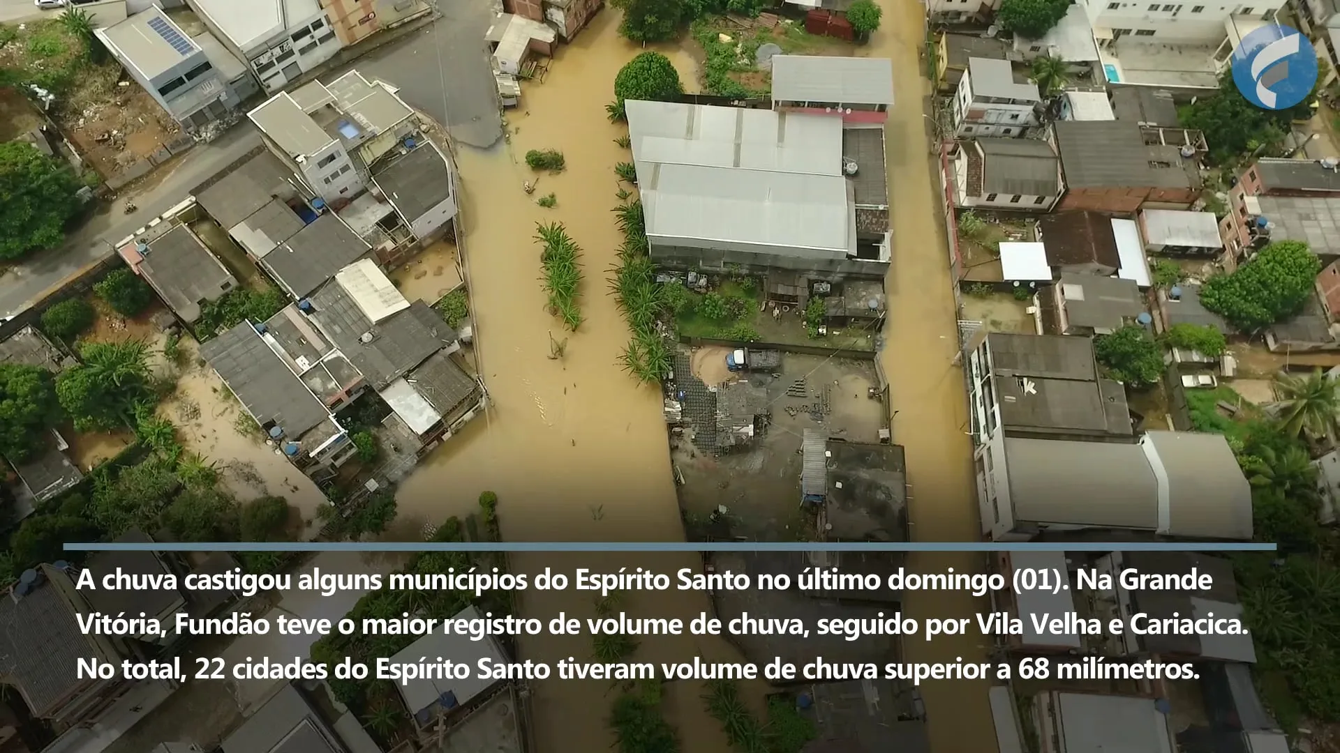 Município de Cariacica é um dos mais castigados pela chuva