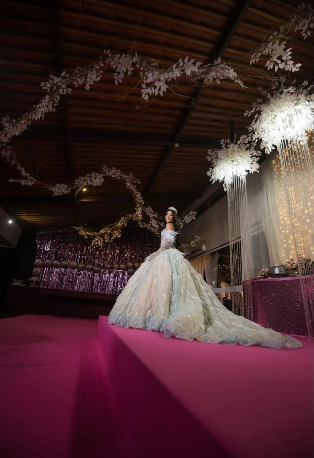 Troca de vestidos e joia: Miss Brasil faz festão de 15 anos no ES. Veja fotos! (Foto: Acervo pessoal)