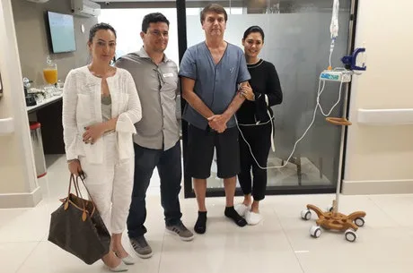 Sergio Moro visita Bolsonaro no hospital em São Paulo