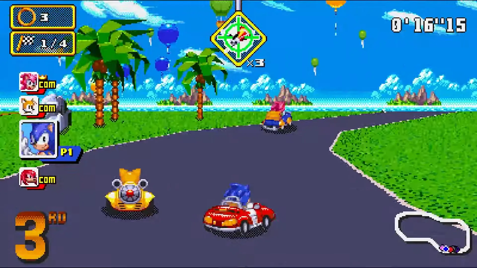 Sonic Drift ganhará remake pelo criador de Sonic Triple Trouble 16-bits