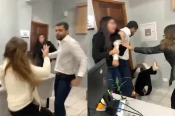 VÍDEO | Procuradora-geral é agredida por procurador dentro de prefeitura