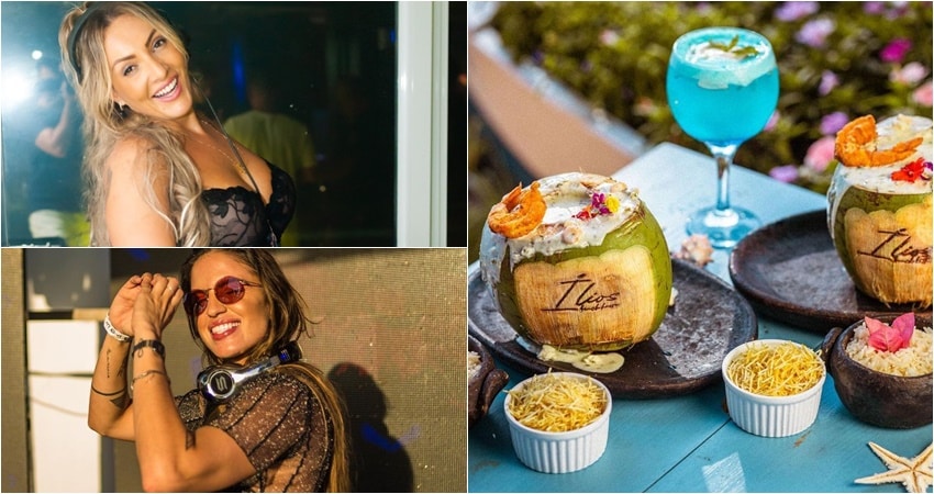 Beach bar inspirado na Grécia terá dose dupla de drinks, DJs, spa, massagens e degustações de graça em Camburi