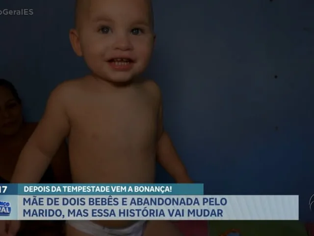 Mãe de dois bebês e abandonada pelo marido, mas essa história vai mudar