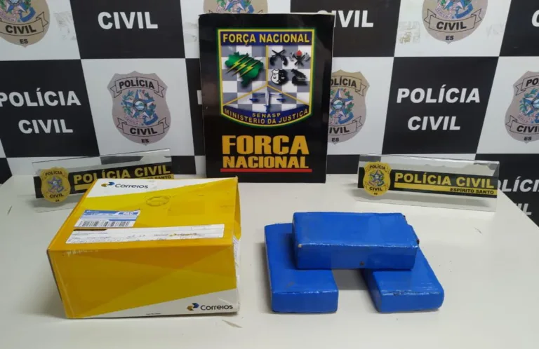 Entrega proibida! Droga do Mato Grosso do Sul é apreendida nos Correios em Vila Velha