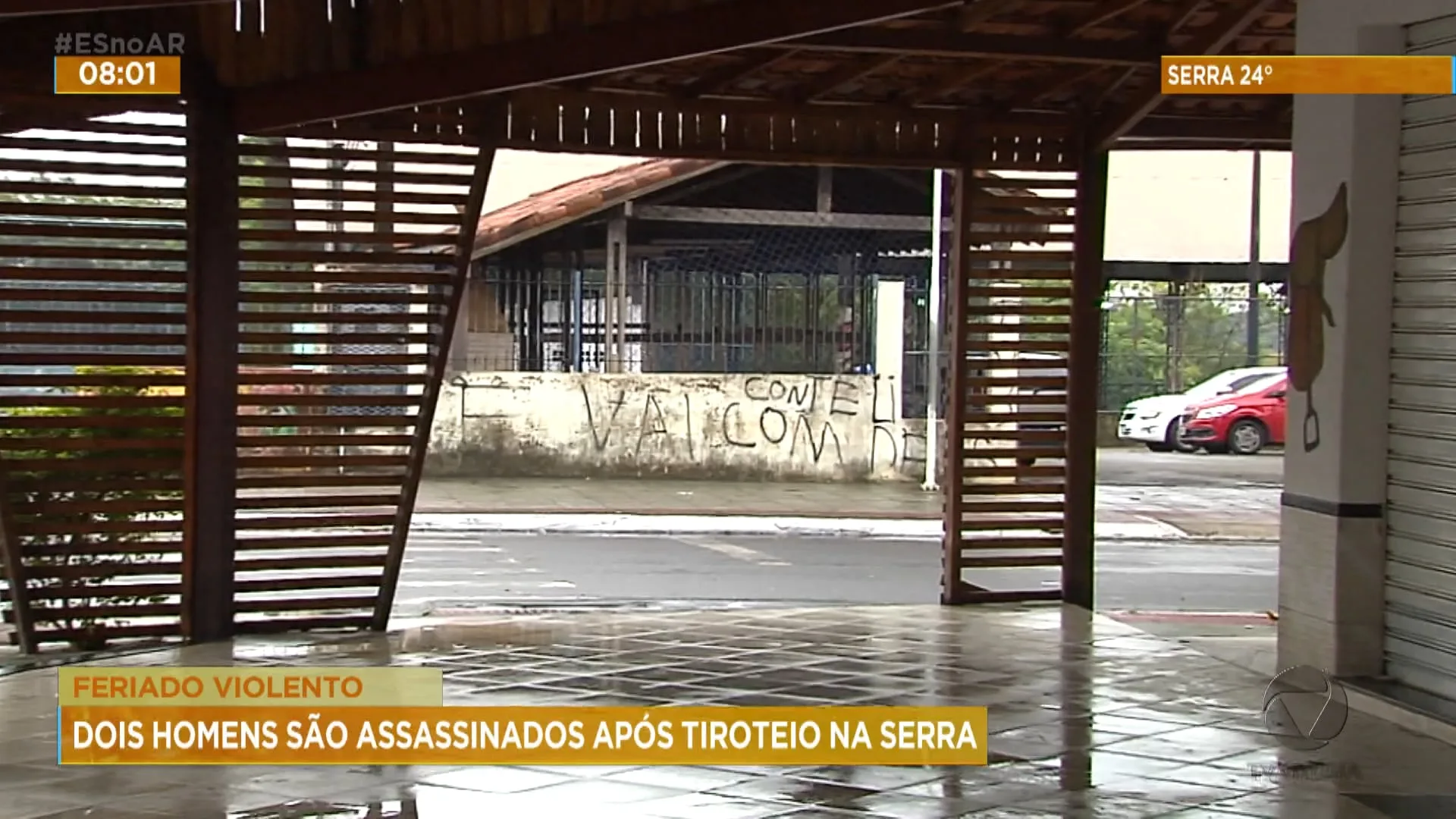 Dois homens são assassinados após tiroteio na Serra