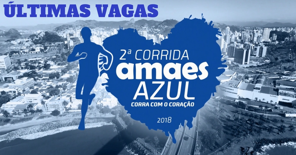 Corra: Últimas vagas para a 2ª Corrida AMAES Azul!