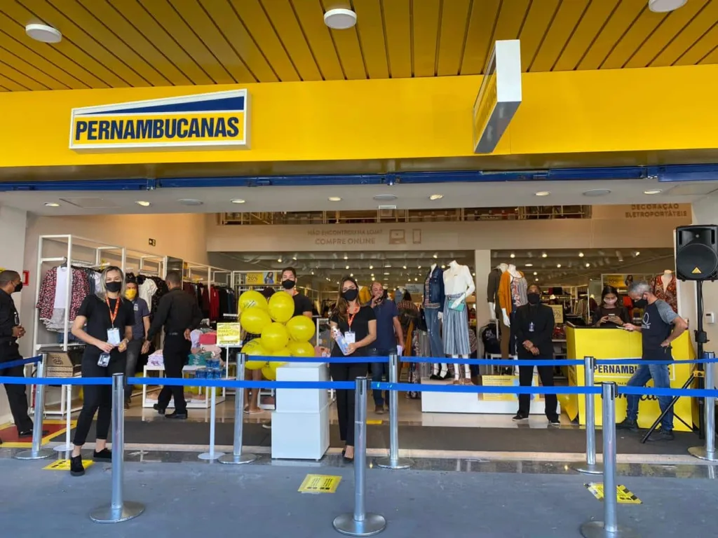 Premium faz ação de inauguração da Pernambucanas na Serra Premium faz ação de inauguração da Pernambucanas na Serra
