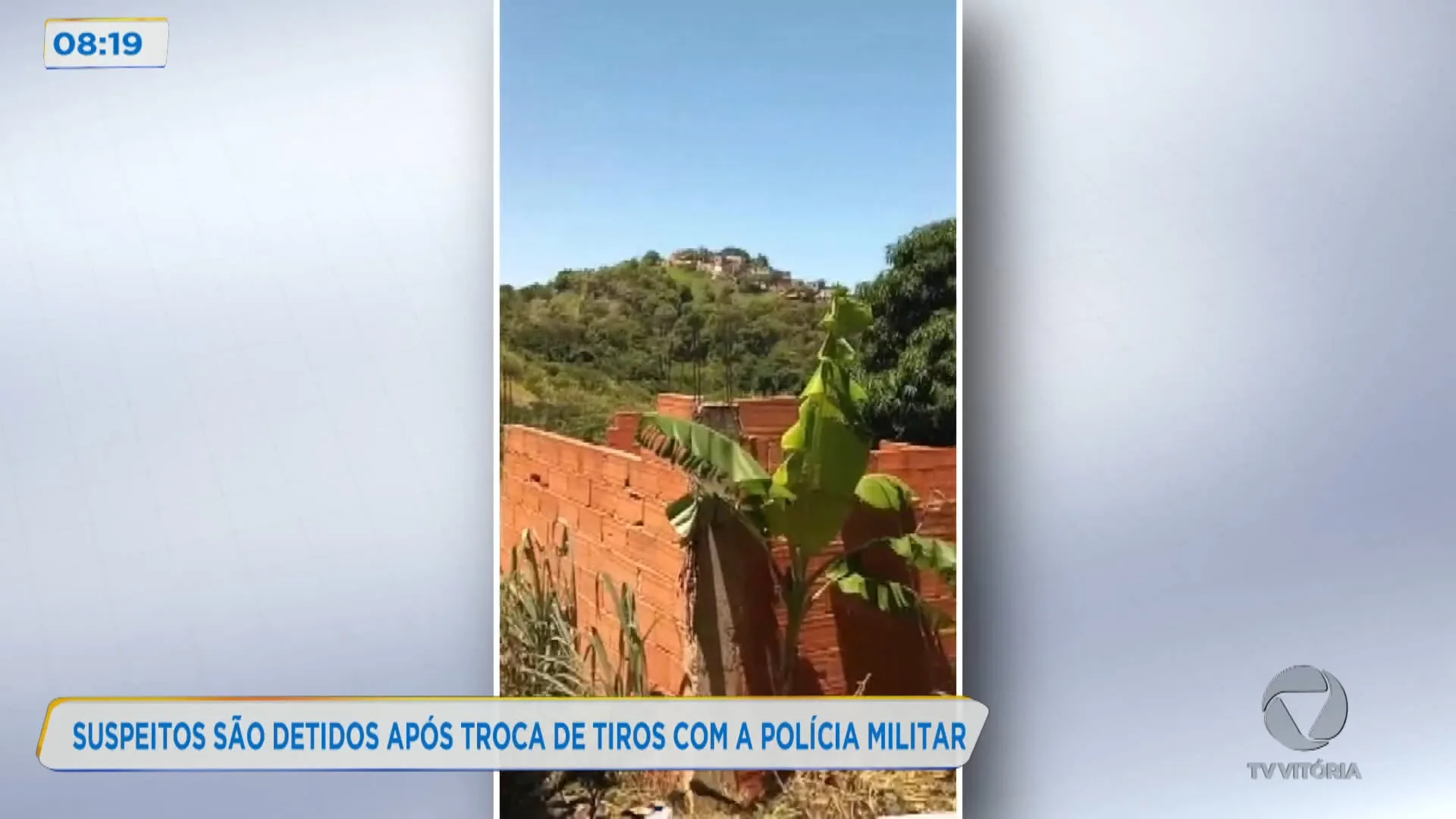 Suspeitos são detidos após troca de tiros com a polícia militar