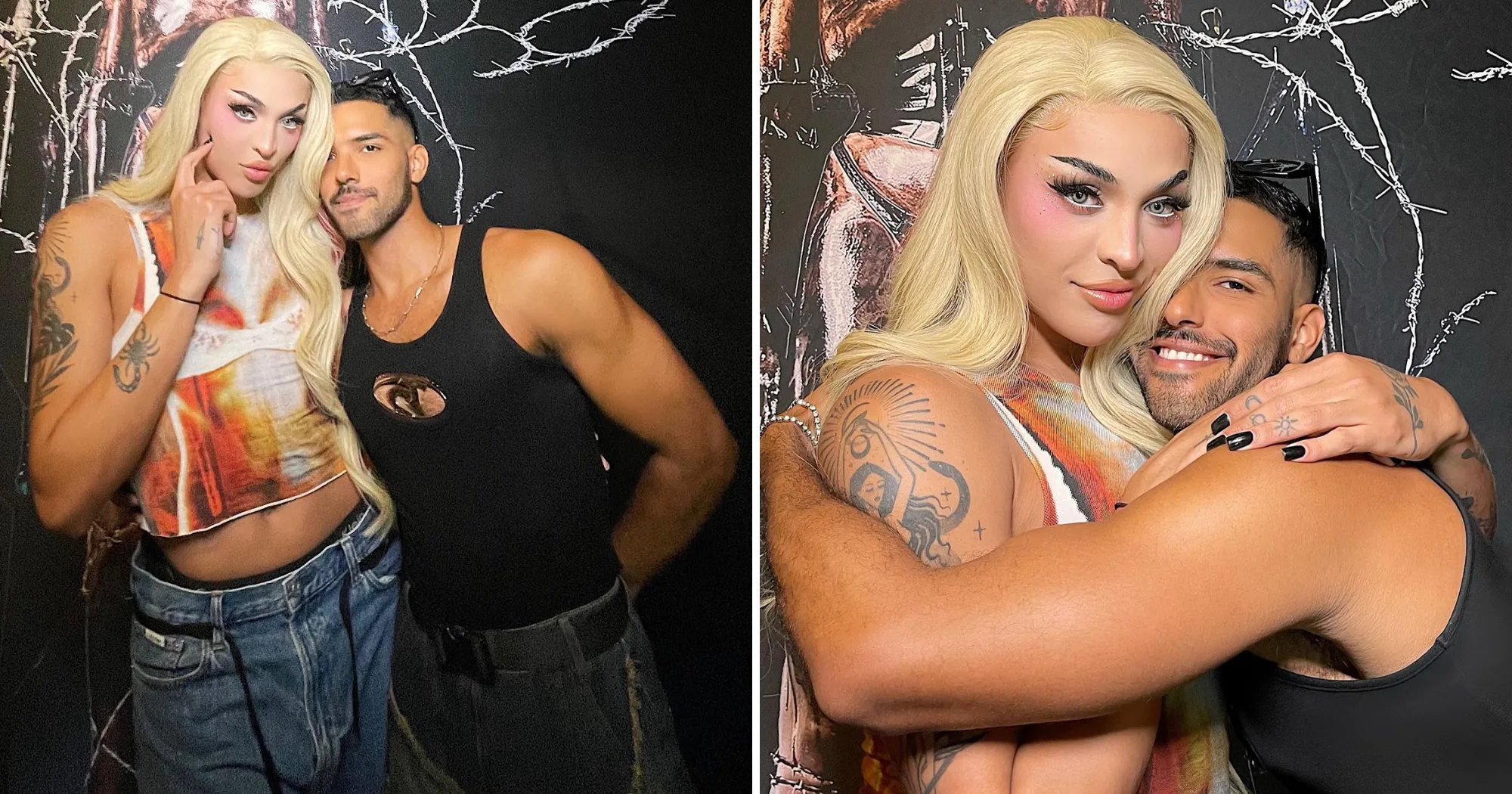 Pabllo Vittar aparece com estilista capixaba nos EUA: "Te amo, mozão"