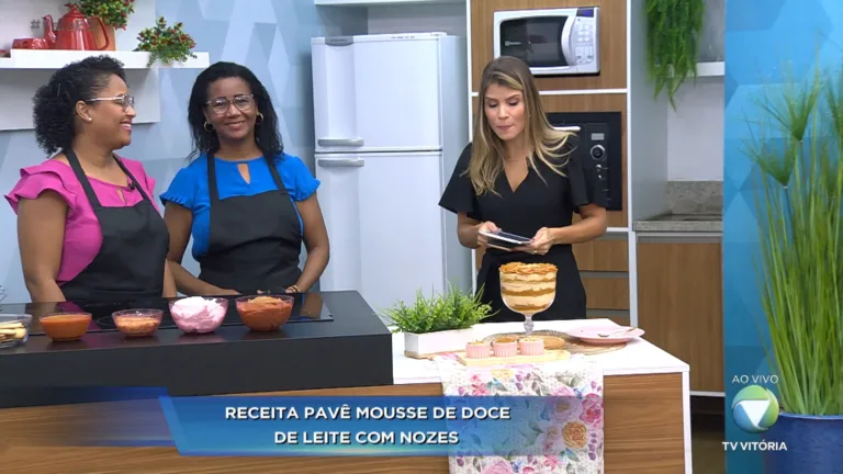 Espaço Gourmet: receita de mousse de doce de leite com nozes