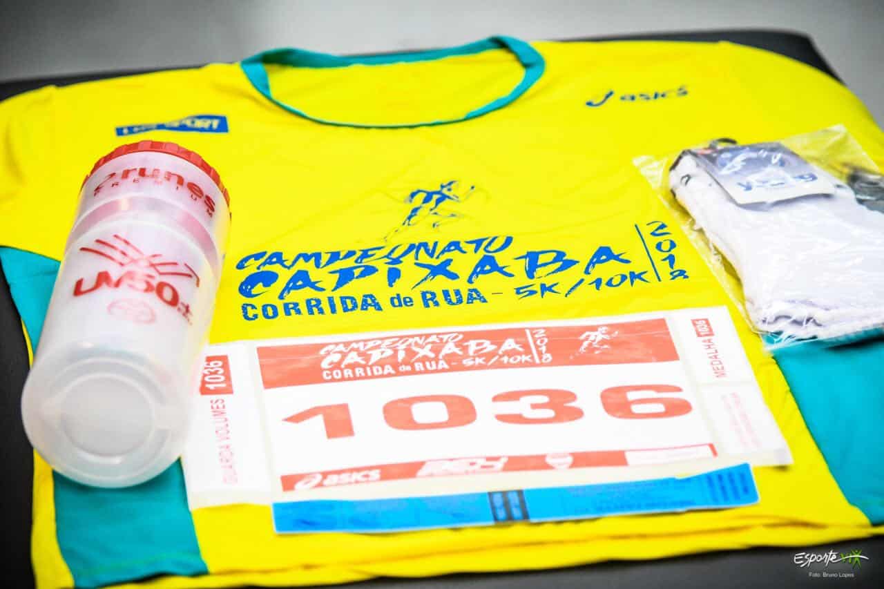 Kits na mão! Tudo pronto para a estreia do Campeonato Capixaba de Corrida de Rua!