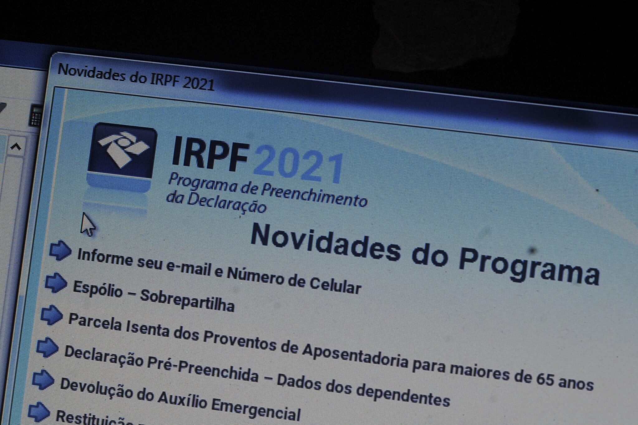 MUDANÇAS NA DECLARAÇÃO DE IMPOSTO DE RENDA 2021