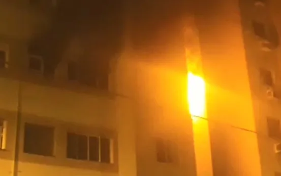 VÍDEO | Incêndio atinge apartamento no bairro Ourimar, na Serra