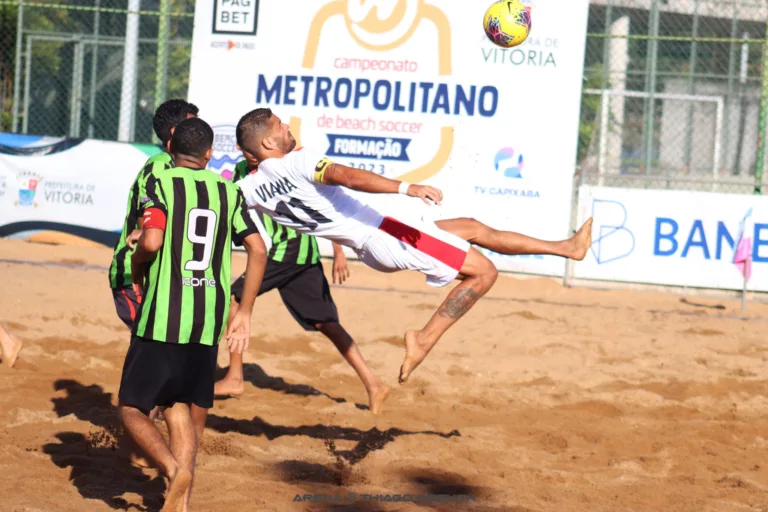 Campeonato Estadual de Beach Soccer tem última etapa para conhecer classificados