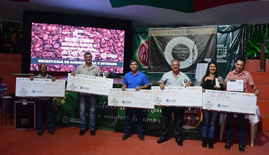 Concurso de Qualidade e Sustentabilidade do Café de Cachoeiro divulga os vencedores