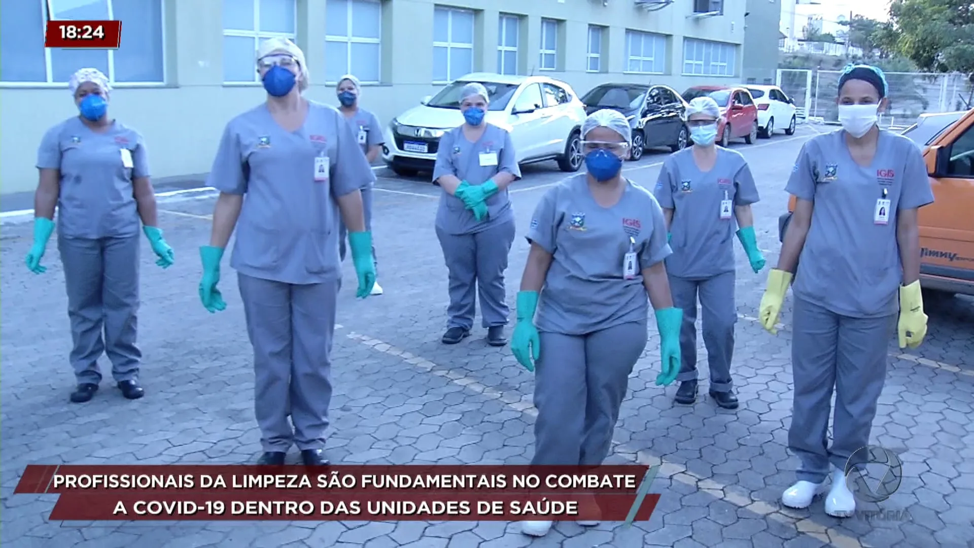 Profissionais da limpeza são fundamentais no combate a COVID-19 dentro das Unidades de Saúde