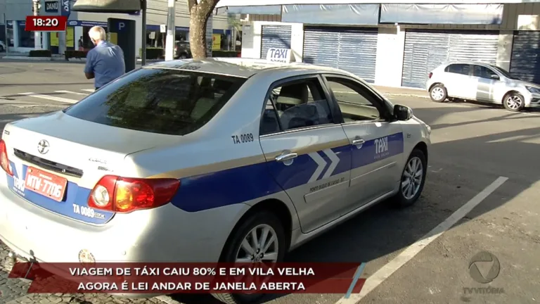 Coronavírus: Taxistas e motoristas de aplicativo têm que andar de vidro aberto em V.V. Coronavírus: Taxistas e motoristas de aplicativo têm que andar de vidro aberto em V.V.