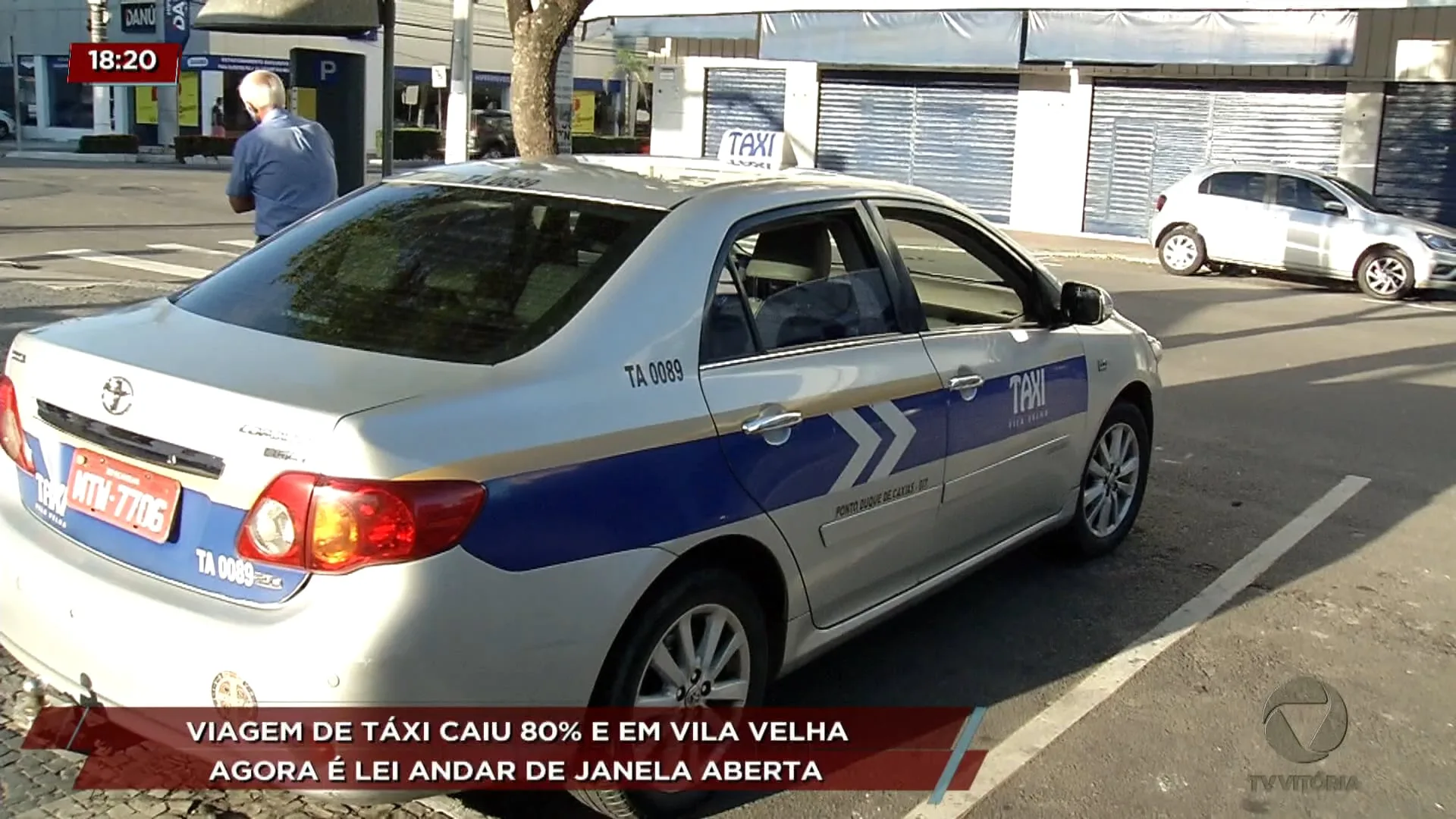 Coronavírus: Taxistas e motoristas de aplicativo têm que andar de vidro aberto em V.V.