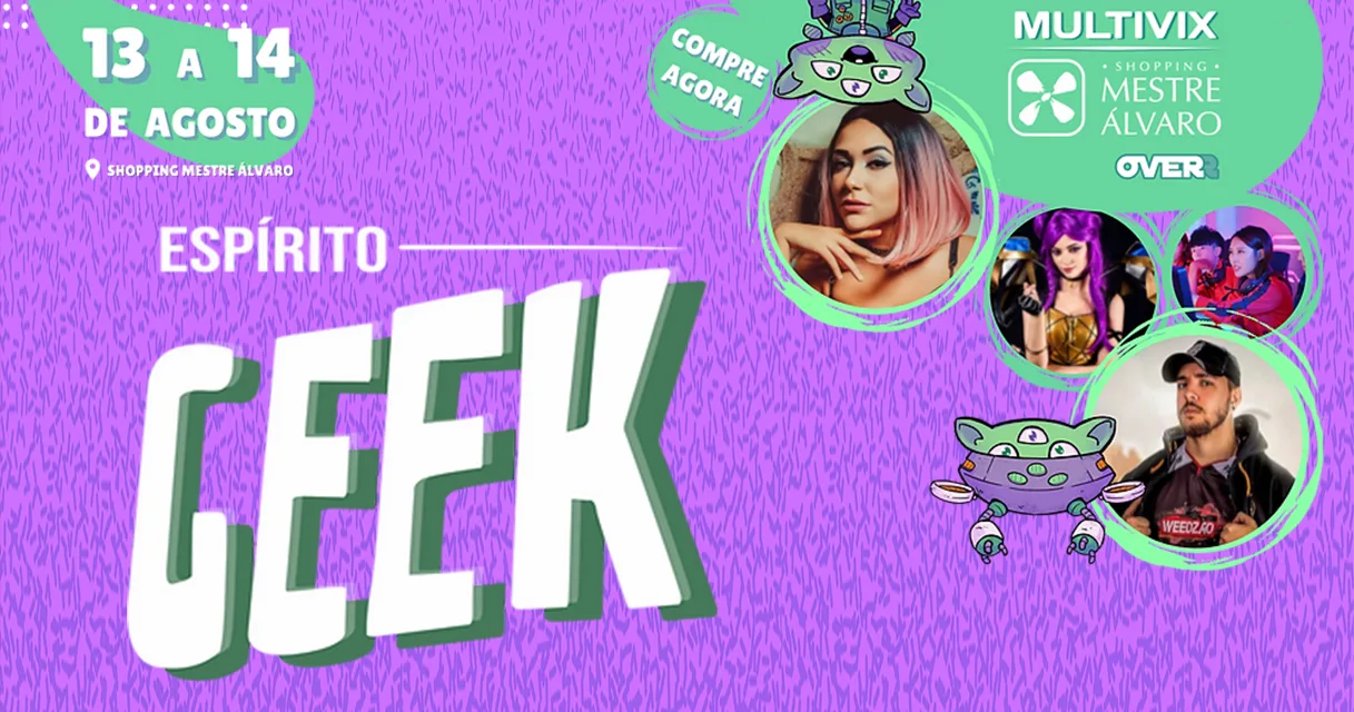 Festival Espírito Geek acontece na Serra neste fim de semana