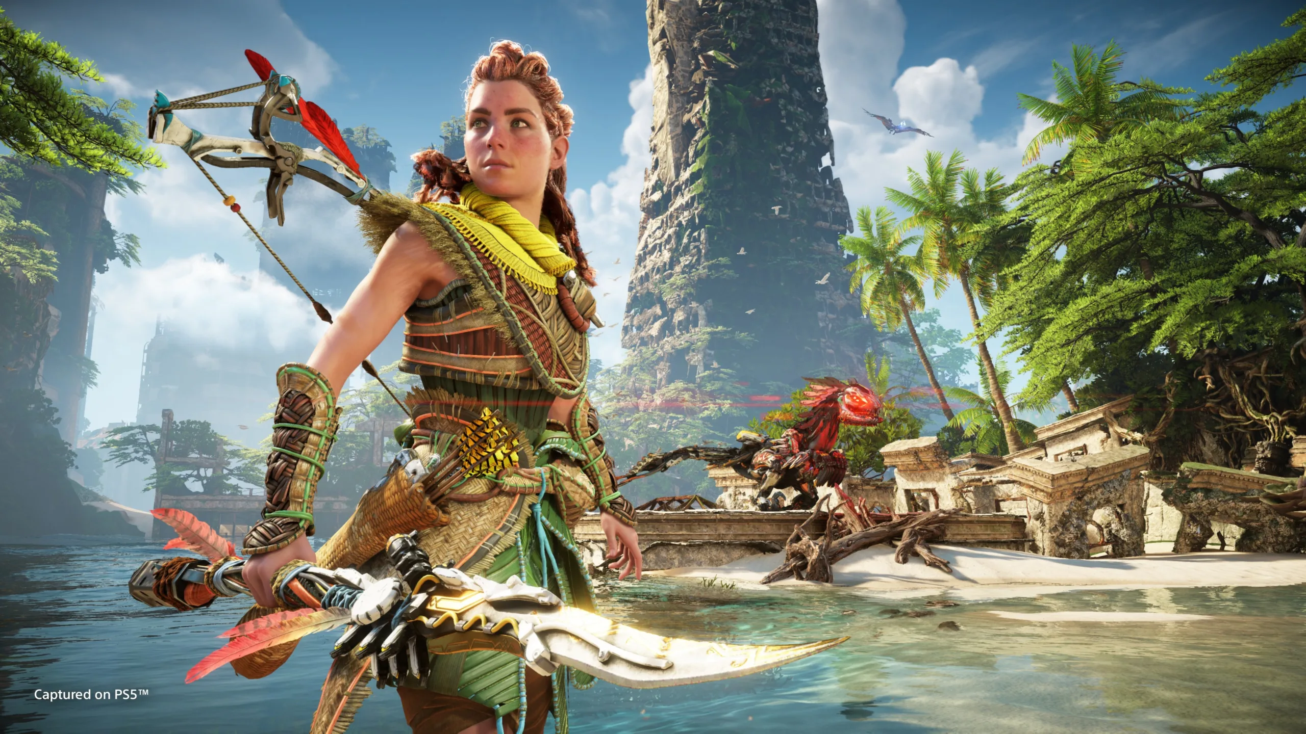 Horizon Forbidden West em novas imagens impressionantes no PS4