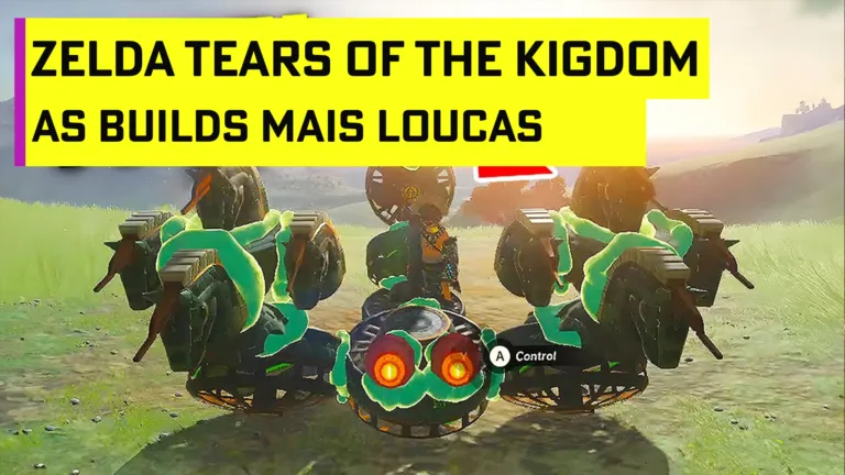 Confira aqui as máquinas mais loucas em Zelda: The Tears of The Kingdom