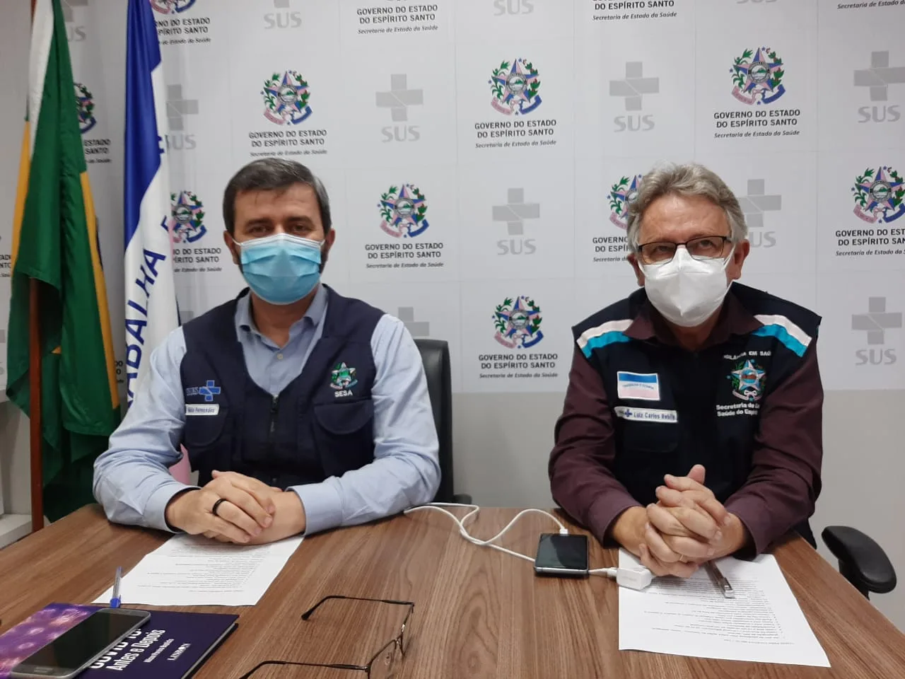 Secretário Nésio Fernandes atualiza informações sobre a pandemia no Estado