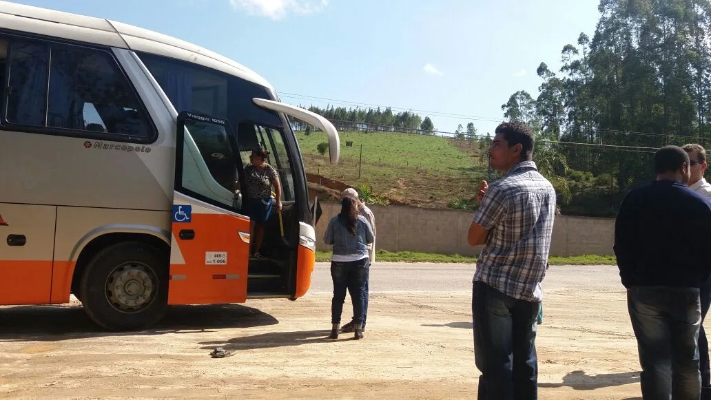 Pânico e tiro durante tentativa de assalto em ônibus que seguia de Cachoeiro para Vitória