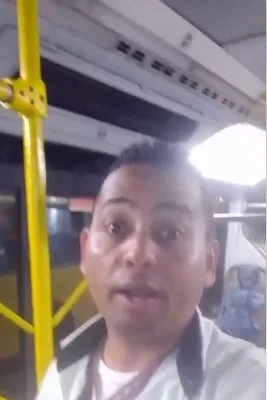 Vídeo que convoca motoristas de ônibus para greve não é do ES