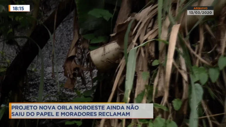 Moradores de Vitória cobram realização do projeto Orla Noroeste