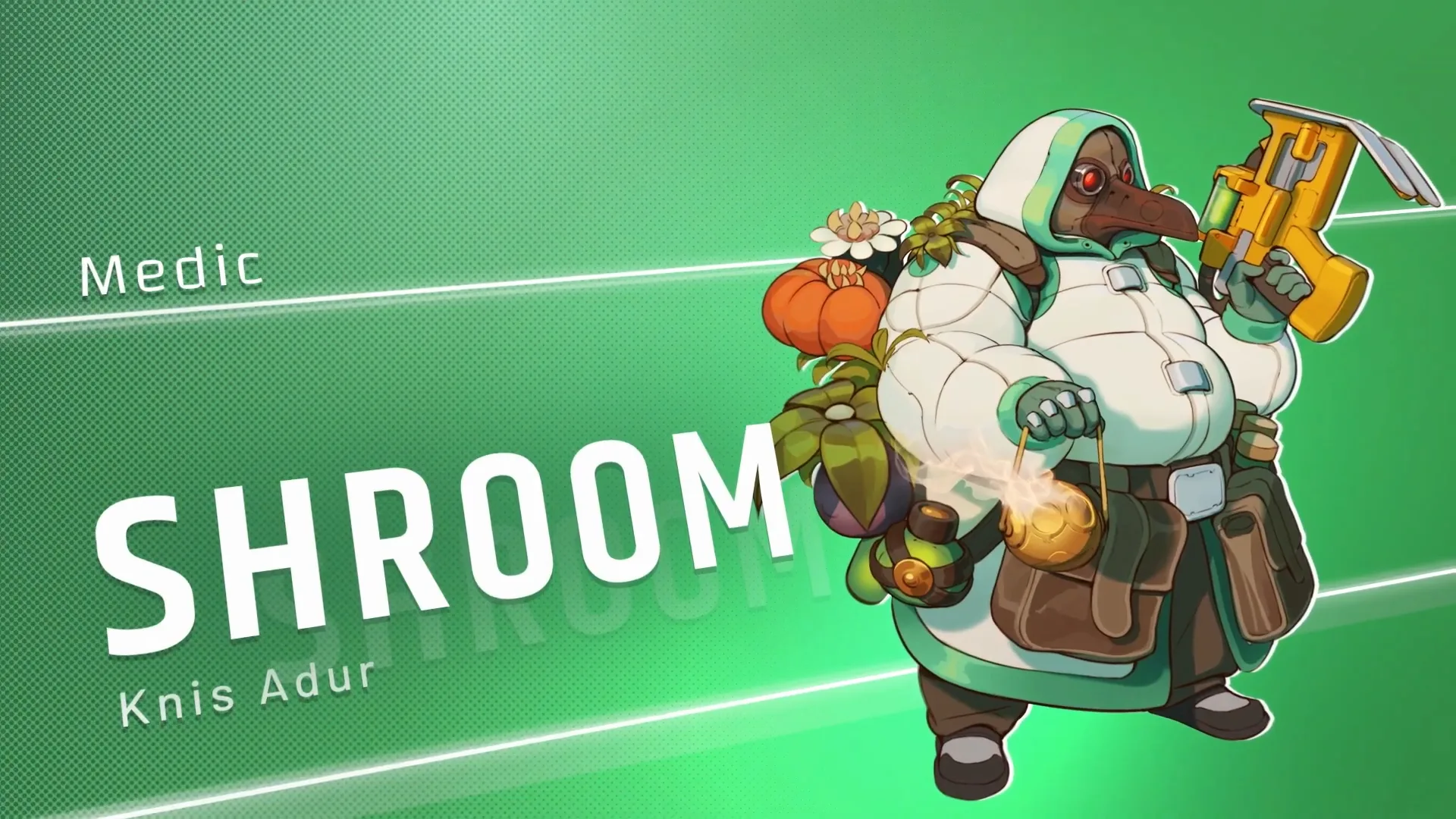 Apresentamos a Shroom, a médica herbácea de ENDLESS™ DUNGEON