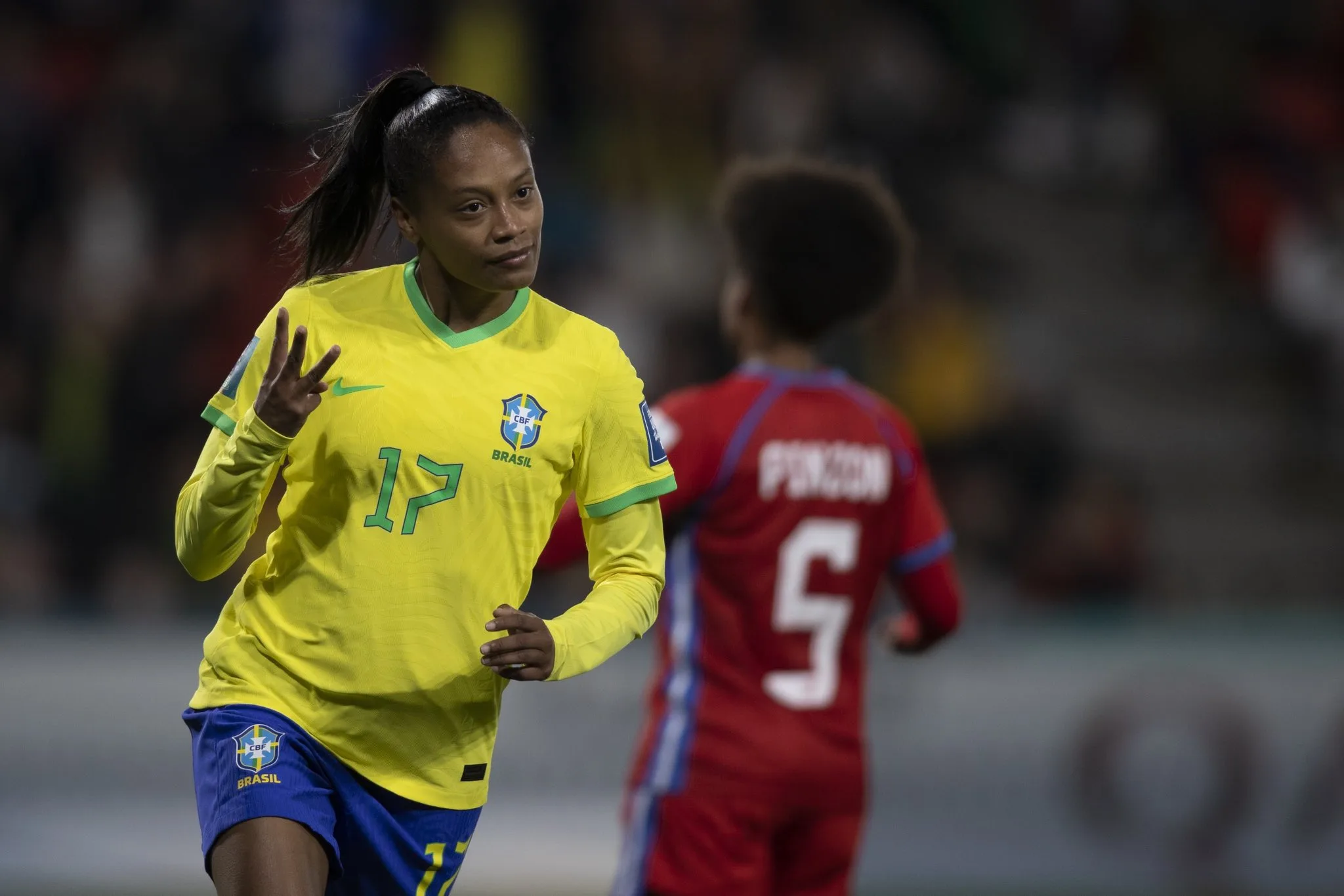 Com 'hat-trick' de Ary Borges, Brasil goleia o Panamá em estreia na Copa do Mundo Feminina